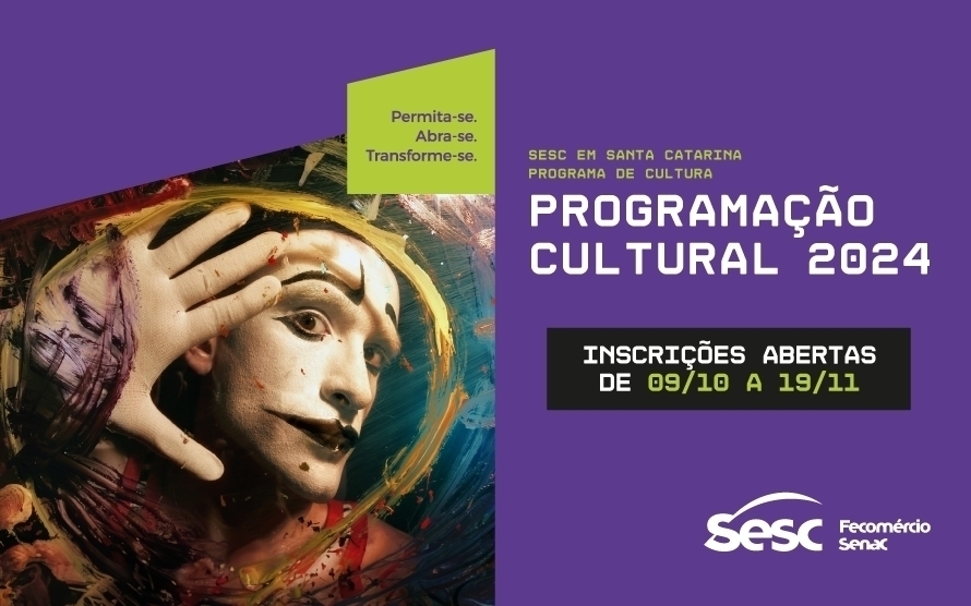 Programação cultural – de 4 a 10 de novembro