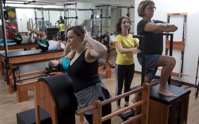 Sesau ressalta os benefícios do pilates para servidoras públicas