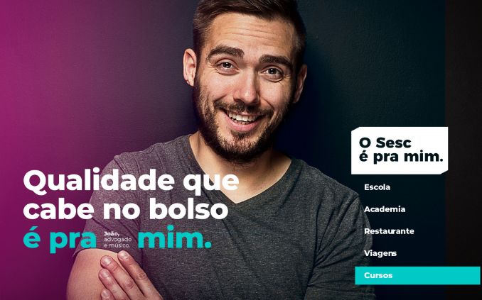 Sesc-SC - O Sesc é pra mim: Confira o período de inscrições para