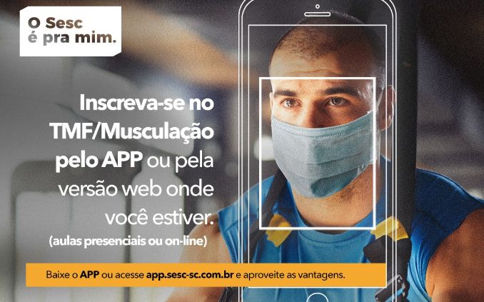 Sesc-SC - Treinamento Multifuncional on-line e presencial com inscrições  abertas pelo App Sesc-SC