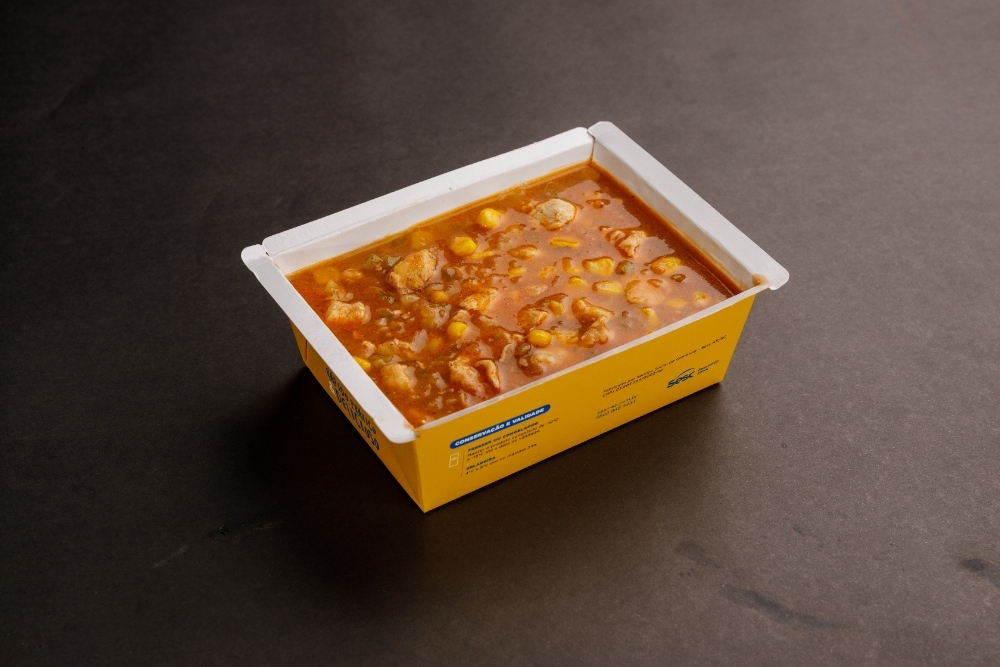 Prato Sopa de Milho Verde com Frango